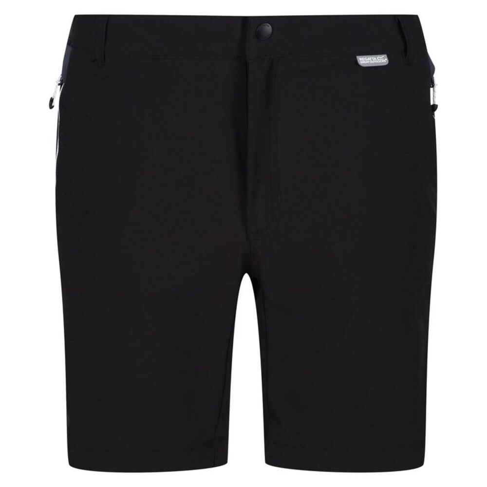 Regatta Mens Mountain II Shorts / Black/India Grey